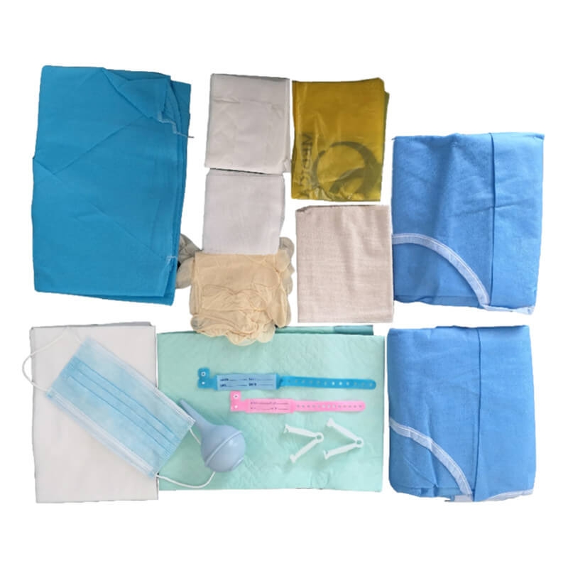 Disposable Delivery Kit Using For Baby Birth In Hospital